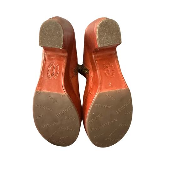 KORK-EASE Women’s Booties Tan Leather
Chunky Boho Platform- Size 11 - Picture 8 of 8